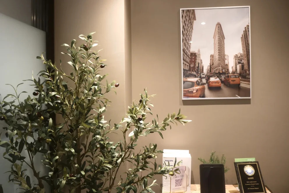 Gramercy Dental Center waiting area